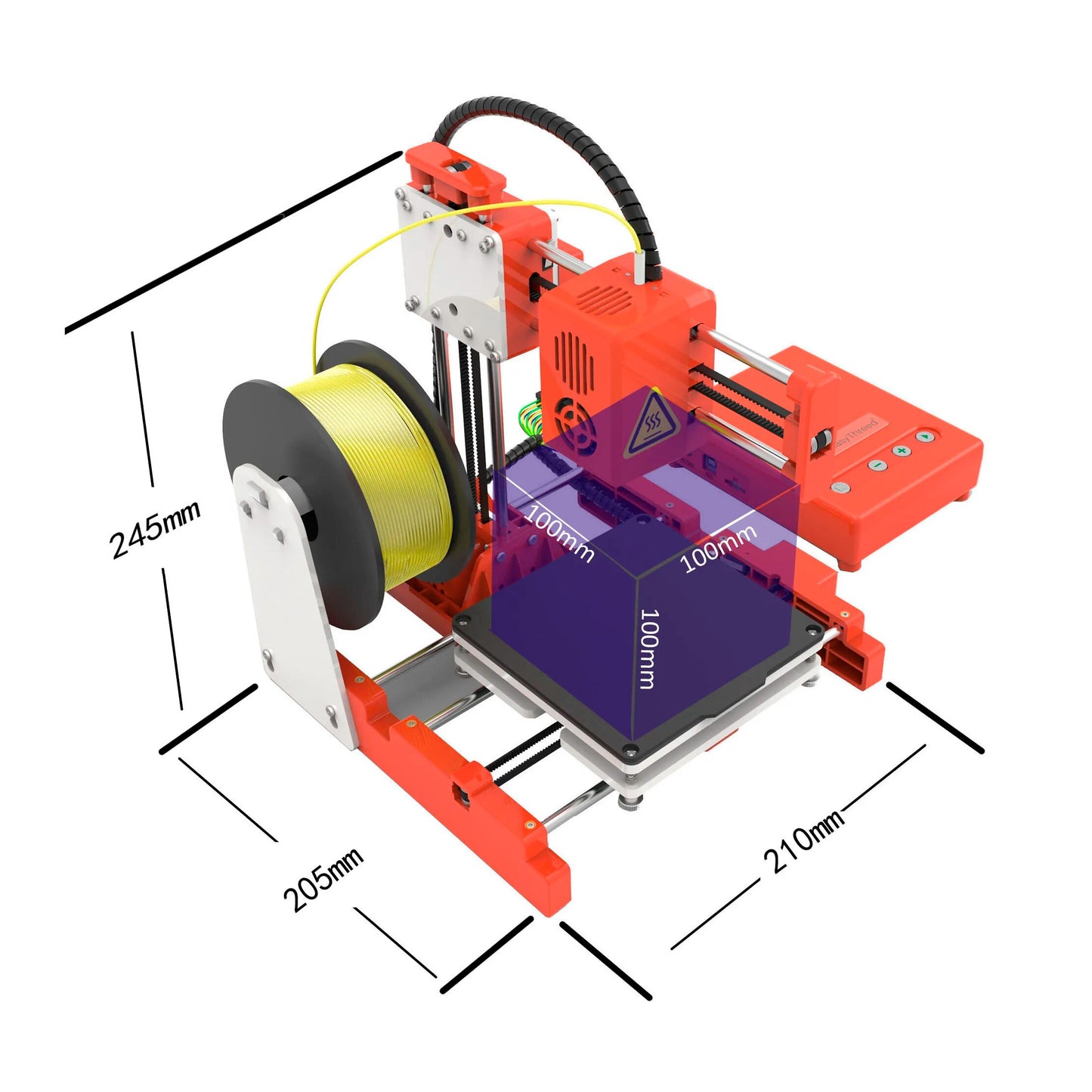 3D Printer Mini Desktop Printers Children Education FDM Printing DIY Designer Model Toy Easy Use Impresora 3d Small 3D-Printer