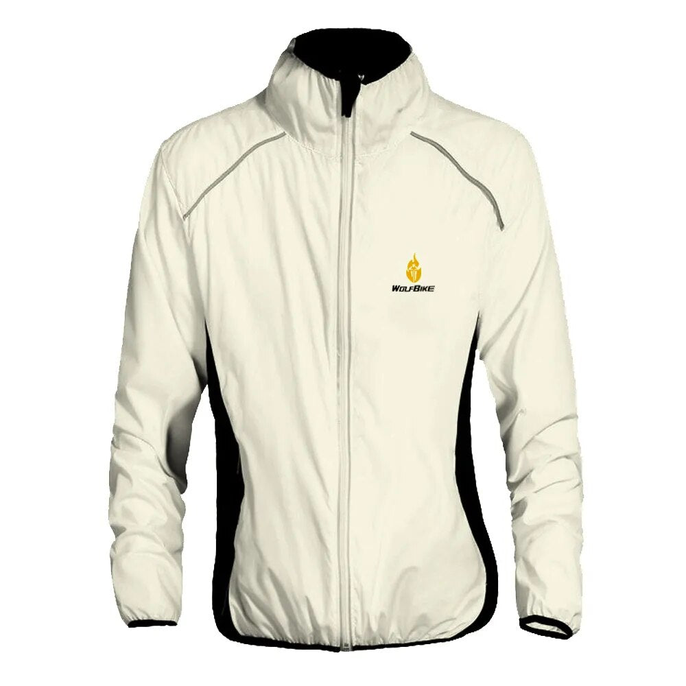 WOSAWE Windproof Cycling Jackets Men Women Riding Waterproof Bicycle Clothing Bike Long Sleeve Jerseys Sleeveless Vest Wind Coat - KAISERINC