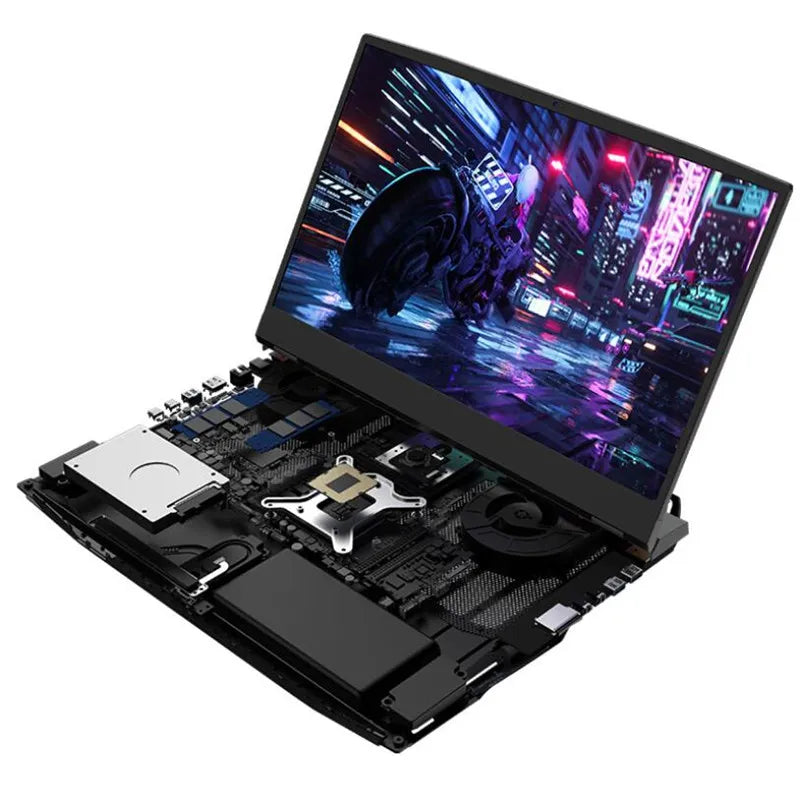Intel i9-10885H GTX1650 64G 512GB SSD Gaming Laptop 17.3 inch FHD IPS Laptop Windows 10 Pro Computer PC Laptops Metal Notebook
