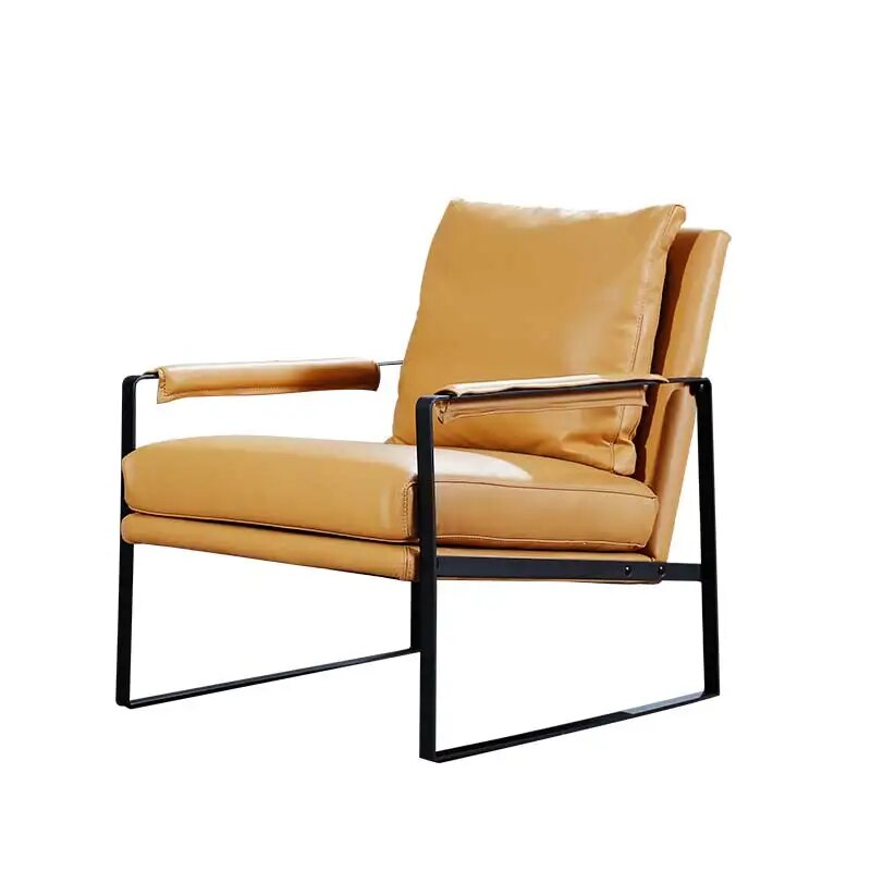 U-BEST Modern Hotel Club Leisure furniture minimalism italy design lan ge lounge chair recliner chair
