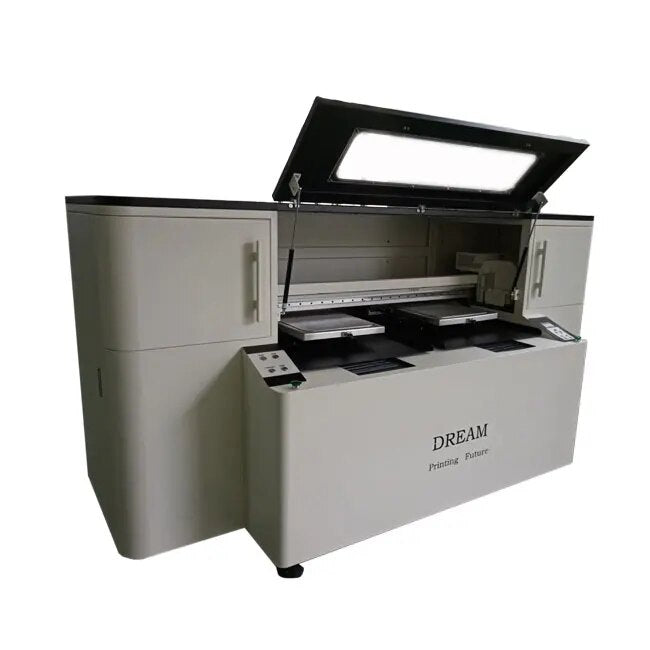US Stock, Double Station Direct to Garment Printer with Industrial Printing Heads Panasonic (110V)