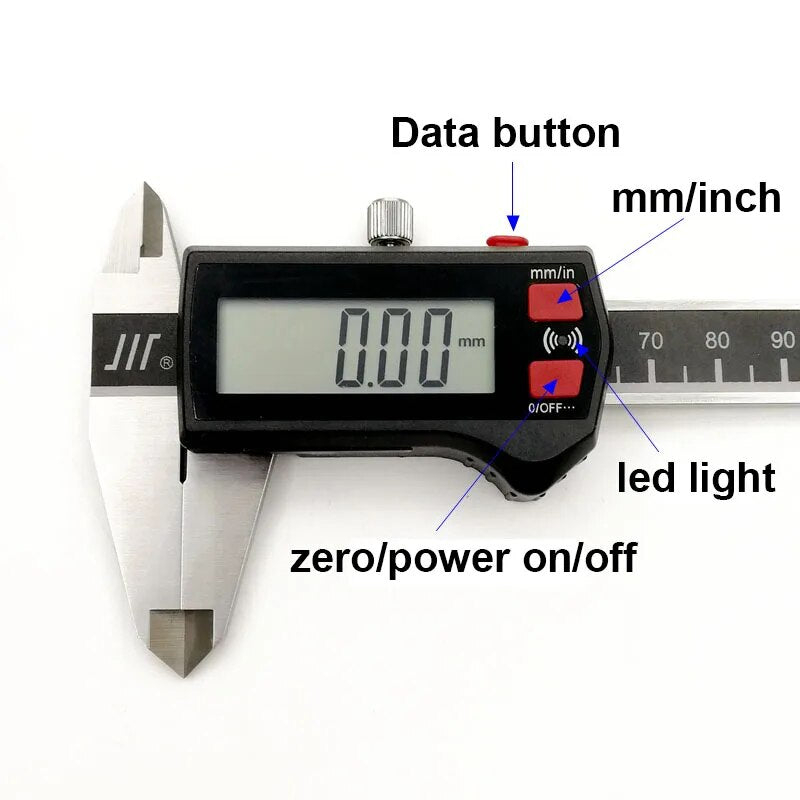 SYLMOS Wireless data transmission Measuring range 0-150mm digital calipers built-in transmitter transmission distance 10m