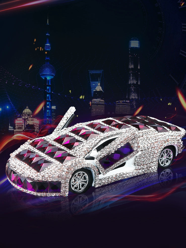 Applicable to Mercedes-Benz BMW Audi Goddess Style Internet Celebrity Car Perfume Decoration Light Perfume Long-Lasting Car Model Aromatherapy