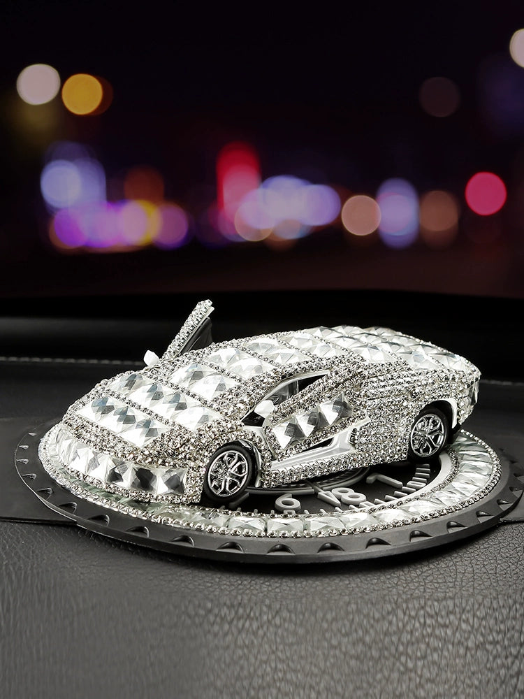 Applicable to Mercedes-Benz BMW Audi Goddess Style Internet Celebrity Car Perfume Decoration Light Perfume Long-Lasting Car Model Aromatherapy