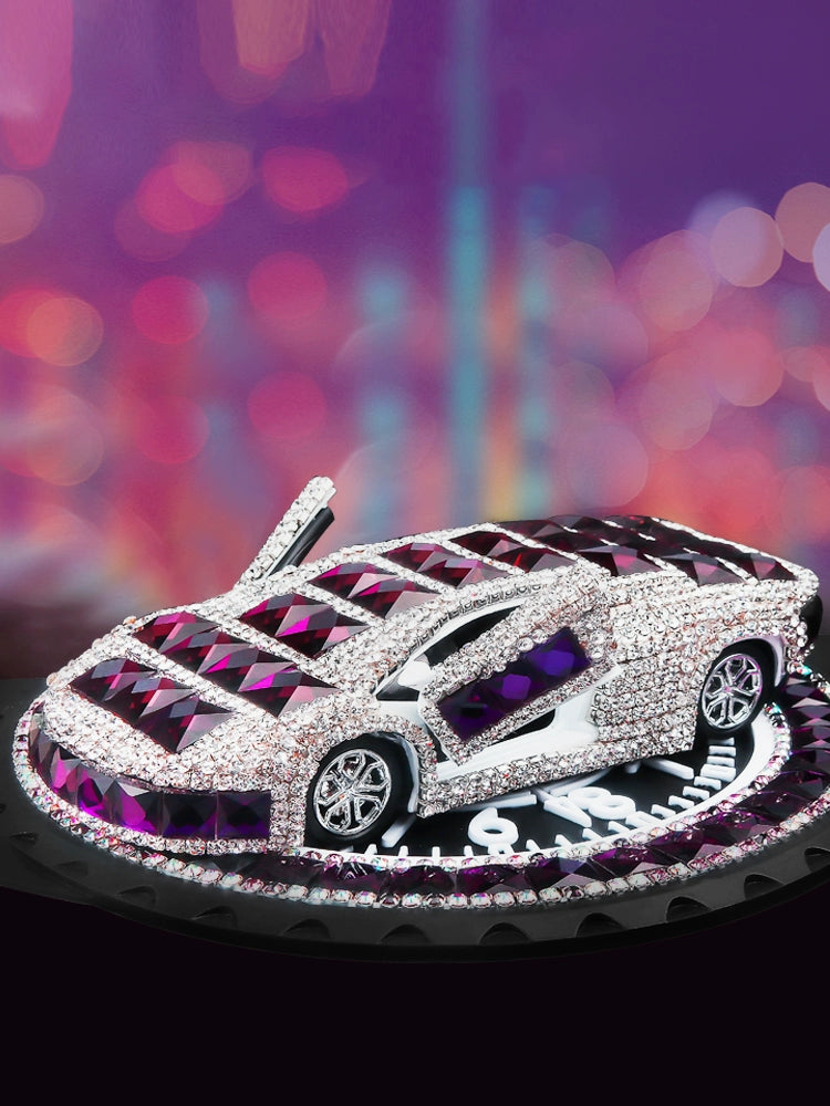 Applicable to Mercedes-Benz BMW Audi Goddess Style Internet Celebrity Car Perfume Decoration Light Perfume Long-Lasting Car Model Aromatherapy