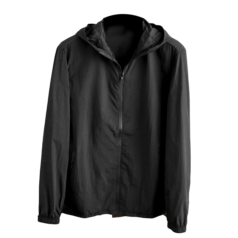 Lightweight Summer Casual Versatile Waterproof Hooded Wind Shield