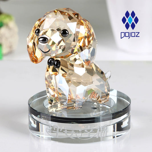 Auto Perfume Car Interior Decoration Ornament Crystal Puppy Car Supplies Car Fragrance Creative Car Perfume Decoration
