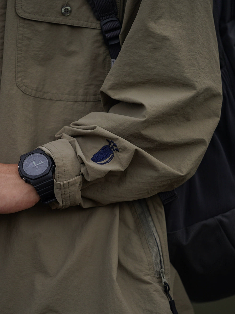 Tide Japanese Style Profile Workwear with Pocket Cityboy Outdoor