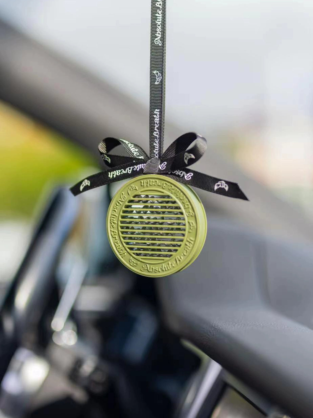 AB Fragrance Ring (Chinese Tea)-Car Aromatherapy Vent Pendants High Temperature Resistant Holiday Gift for Pregnant and Baby