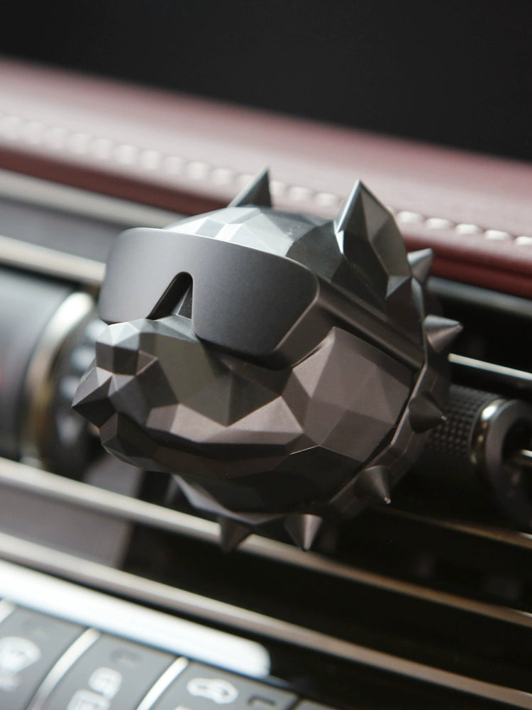 Auto Perfume Dog Head Car Air Conditioning Outlet Car Aromatherapy High-End Decorations Car Interior Decoration Men's Gift