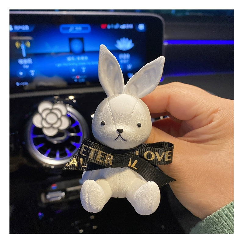 Car Aromatherapy Vent Internet-Famous Decoration Cute Rabbit Fragrant Stone Fragrance Long-Lasting Light Perfume Suitable for Mercedes-Benz BMW