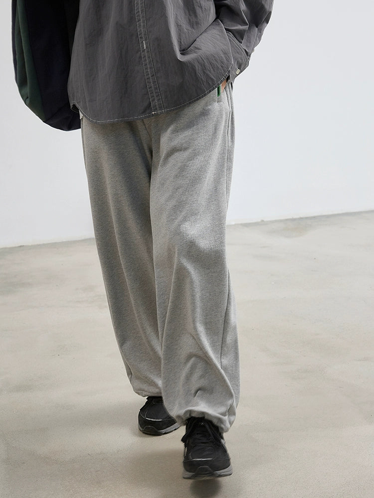 Japanese-Style Casual Cotton Knitted Sports Pants