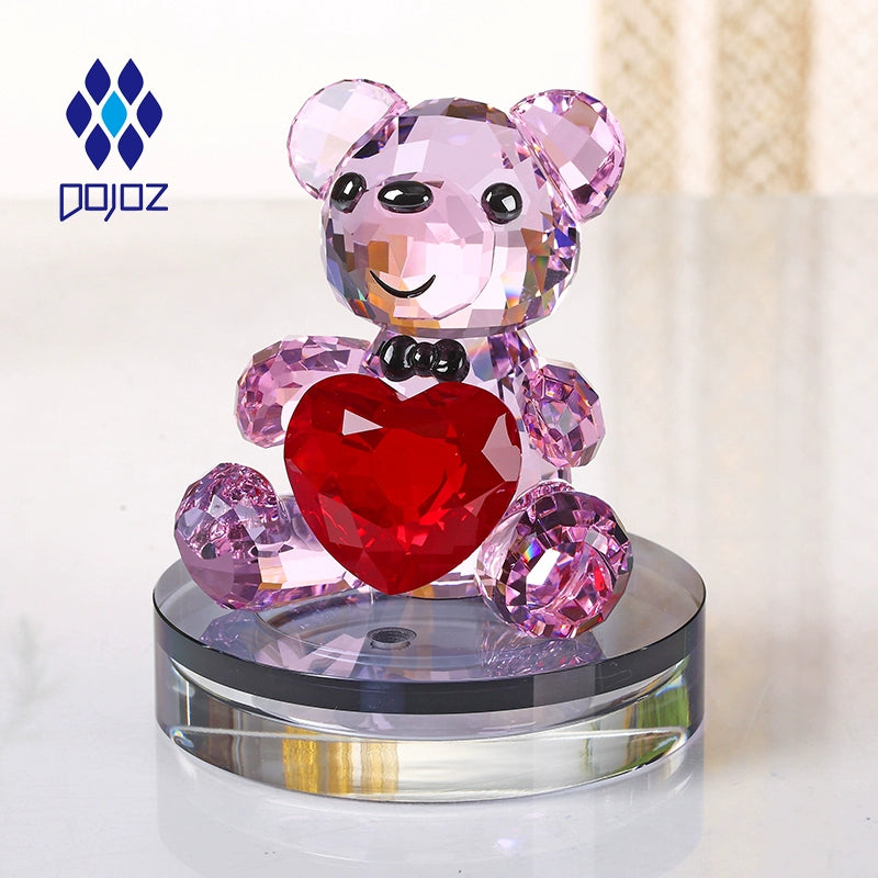 Car Interior Decoration Ornament Crystal Bear Car Perfume Seating Decoration Car Decorations Car Supplies Auto Perfume