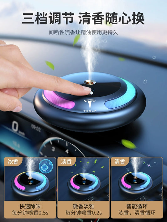 Spray Car Aroma Diffuser Suitable for Tesla MODEL3/Y/S/X Car Perfume Automatic Spray Ornaments
