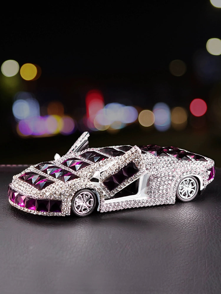Applicable to Mercedes-Benz BMW Audi Goddess Style Internet Celebrity Car Perfume Decoration Light Perfume Long-Lasting Car Model Aromatherapy