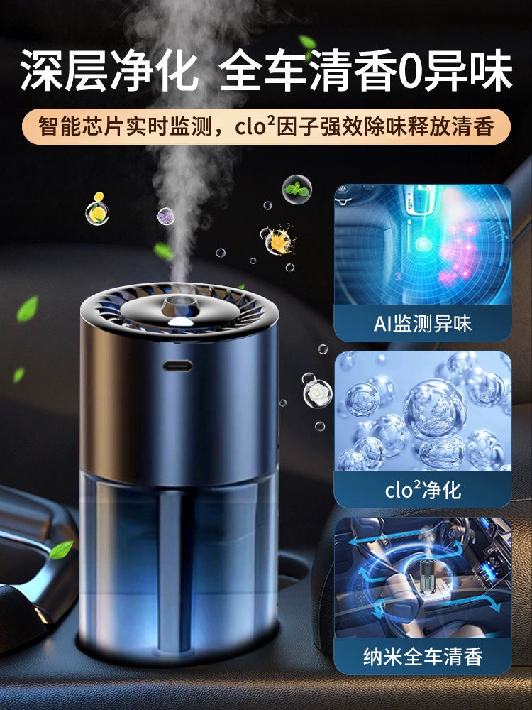 Classy Car Aroma Diffuser Car Automatic Spray Car Fancy Perfume Fragrance Long-Lasting Light Perfume 2023 New