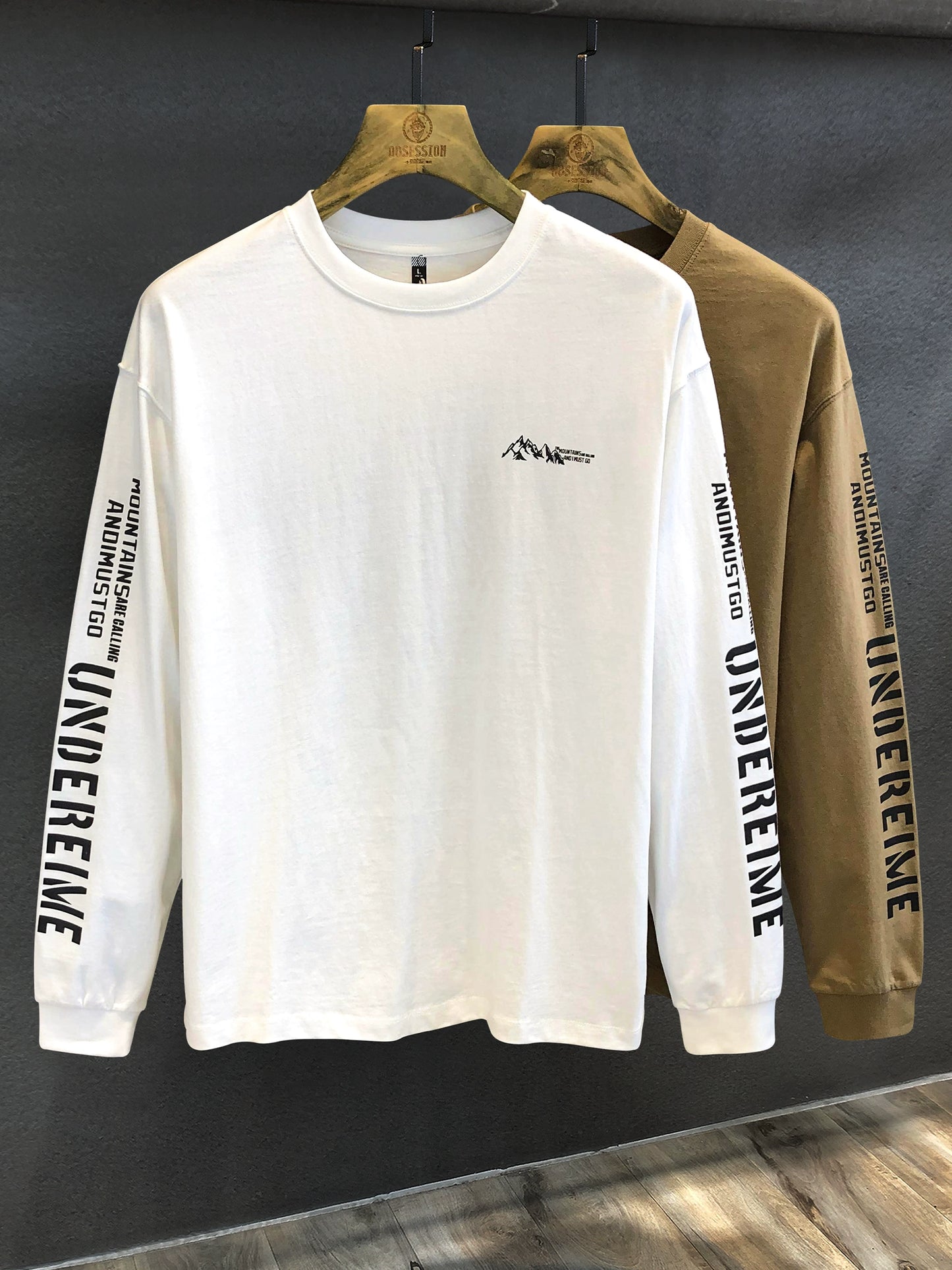 Heavy High Quality Autumn American Underwear Crew Neck Sweater