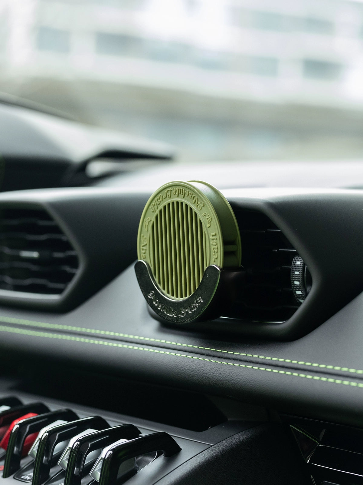 AB Fragrance Ring (Chinese Tea)-Car Aromatherapy Vent Pendants High Temperature Resistant Holiday Gift for Pregnant and Baby
