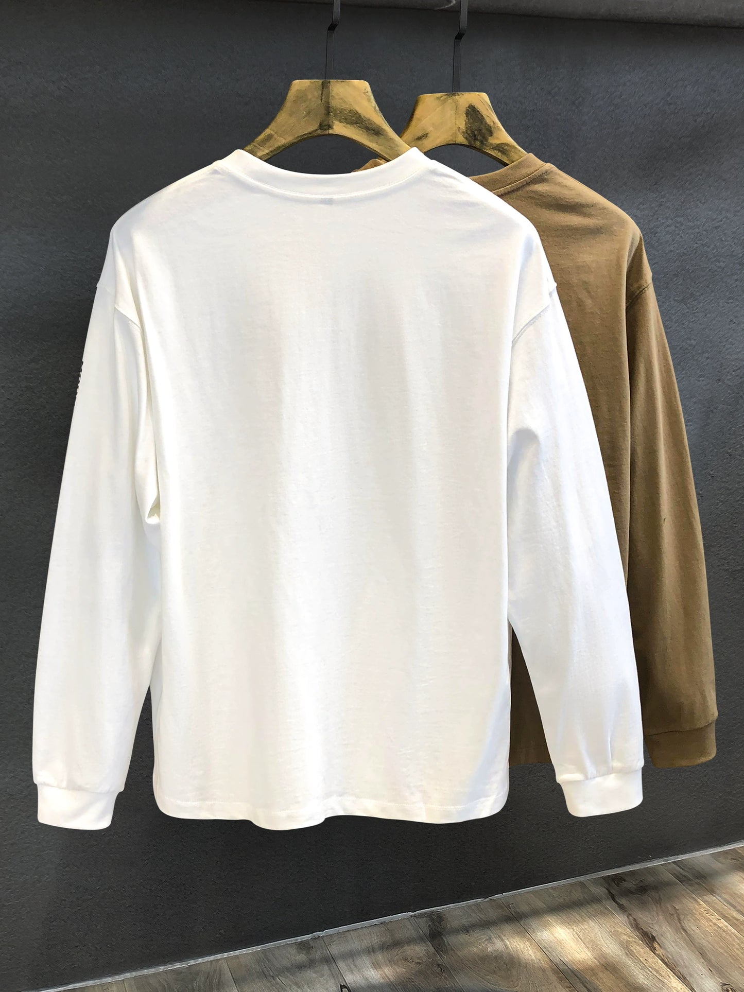Heavy High Quality Autumn American Underwear Crew Neck Sweater