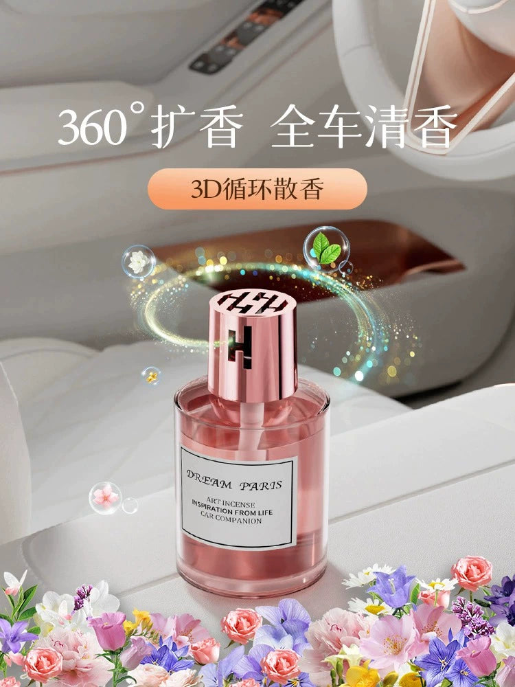 High-End Car Perfume Car Aromatherapy 2023 New Long-Lasting Light Perfume Women's Car Fragrance Ornament Decoration Classy