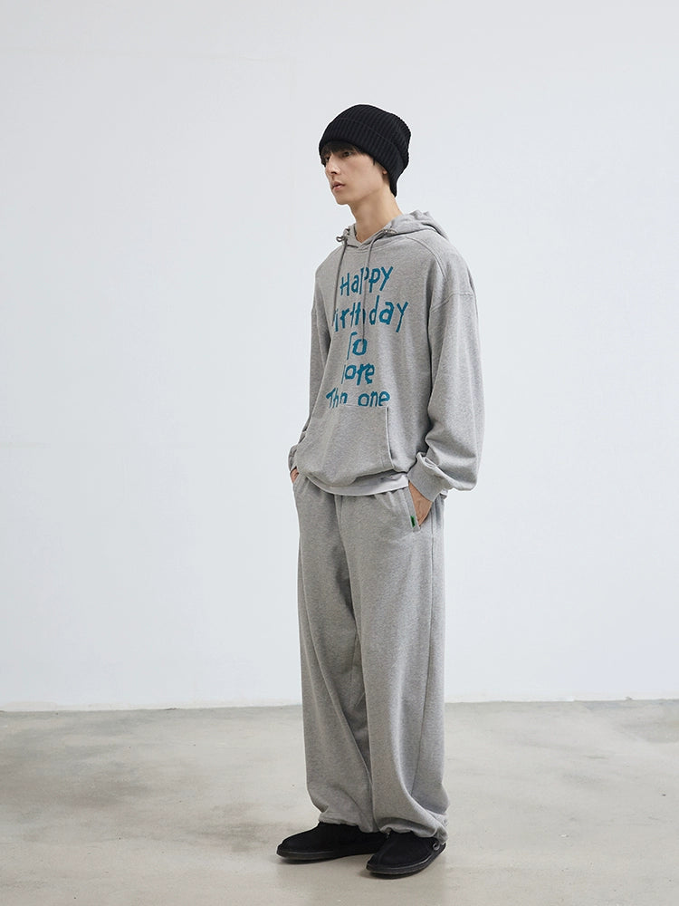 Japanese-Style Casual Cotton Knitted Sports Pants