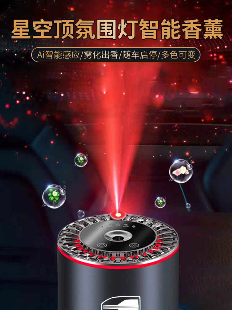 Applicable Red Flag Car Aromatherapy H5 H7 H9 HS5 HS7 HQ9 Car Perfume Fragrance Light Perfume Decoration Lasting