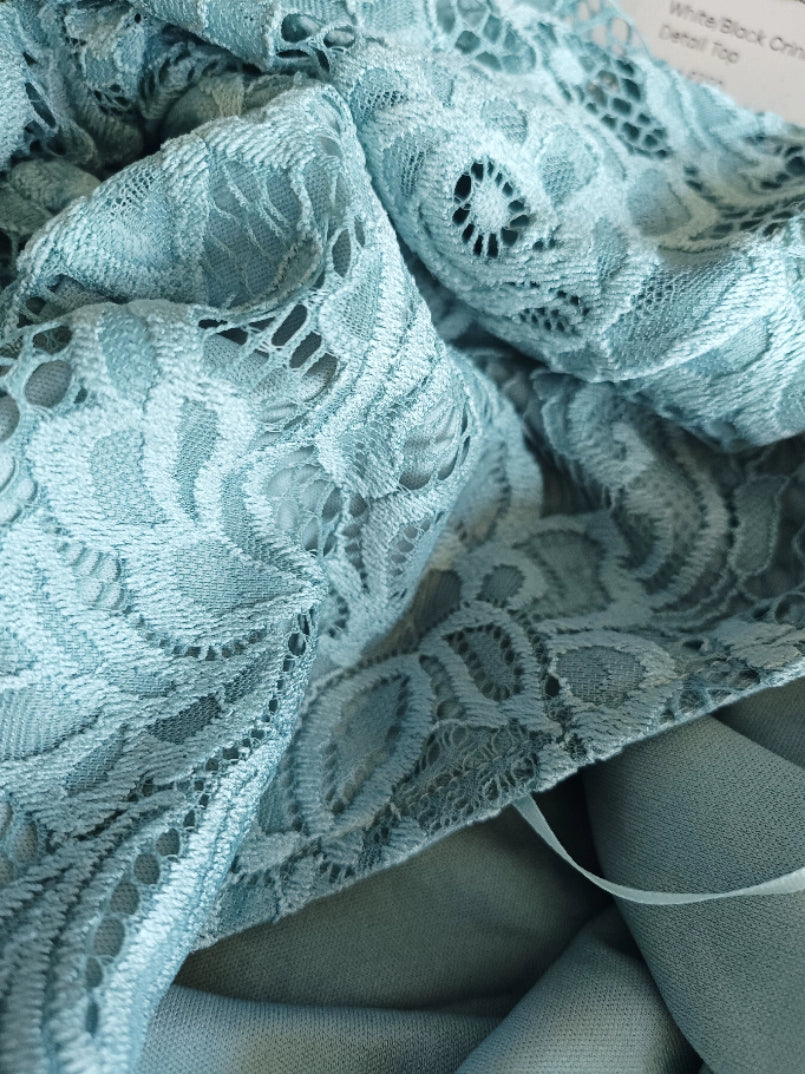 Super Soft Early Autumn Fat mm Casual Lace Shirt