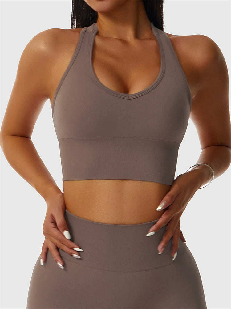 Seamless Hip Raise High Waist Running Knitted Yoga