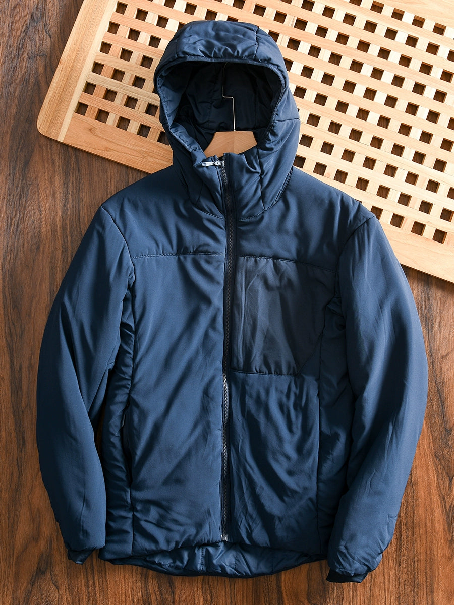 off-Season Leak-Picking! Outdoor Birds! Export Men's Winter Lightweight High Cotton Warm Hooded Cotton Coat Tide