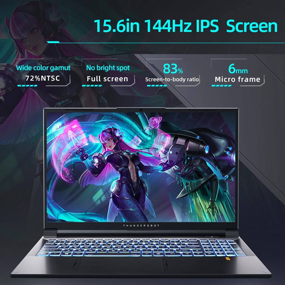 Newest i7-12700H RTX3060 Gaming Laptop 911MT RTX3050 15.6" 144Hz i5-12450H Computer Laptops Gaming Laptop 2 Years Warranty