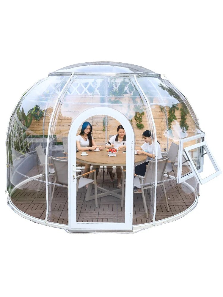 PC Starry Sky Room, Net Celebrity Transparent Bubble House Outdoor Courtyard Villa Sun Room Restaurant Homestay Scenic Camp Tent