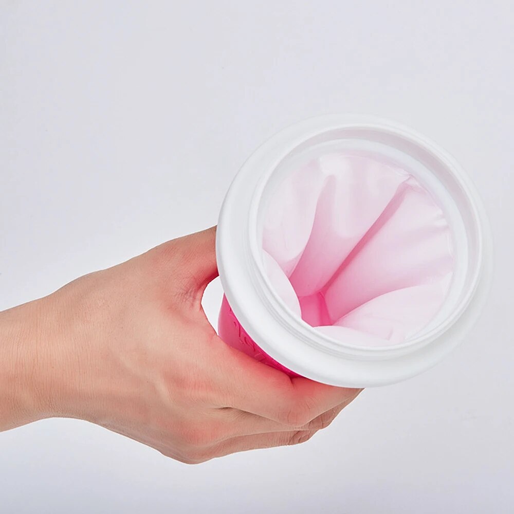 Frozen Squeeze Slushy Cup Quick-frozen Smoothies Sand Cup Ice Cream Pussy Hail Bucket Bottle Manual Shake Slushy Maker Mug