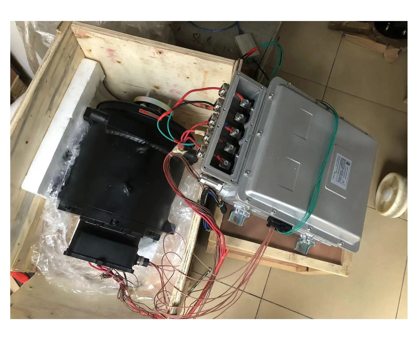 Motor 384V 110KW DC Motor Controller for Logistic car Excavator heavy Truck /DC Motor for electric car conversion kit