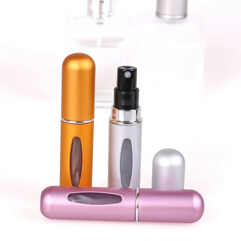 5/8ML Refillable Perfume Bottle With Spray Scent Pump Travel Empty Cosmetic Containers Spray Atomizer Bottle