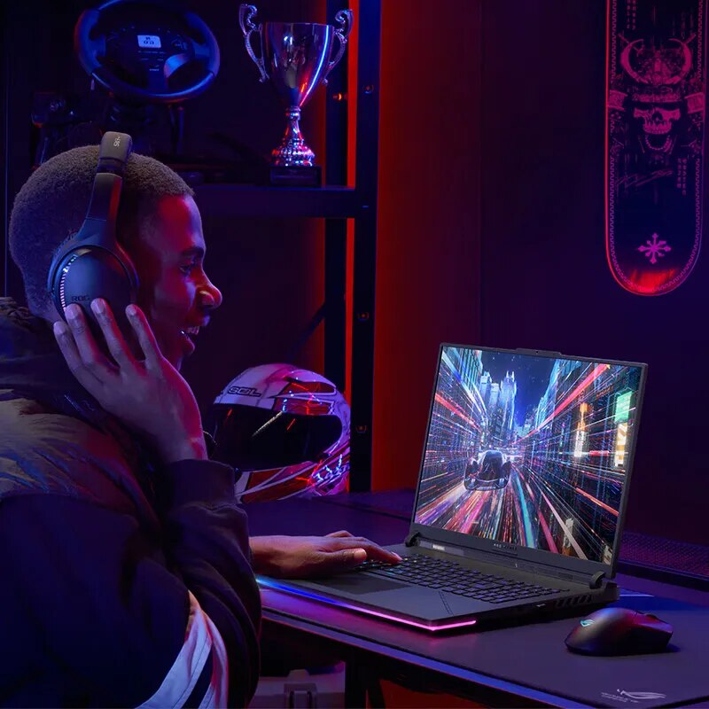 ASUS ROG Strix SCAR 18 Gaming Laptop Intel Core i9 13980HX 64G RAM 2T SSD RTX4090 16GB 2.5K Screen 165Hz 18Inch Computer