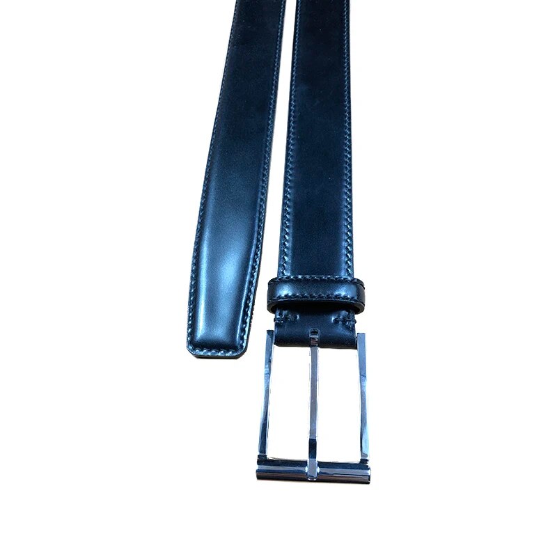 jiangxin horse hip skin male belt  manual  custom  horsehide  No stitching  men belt