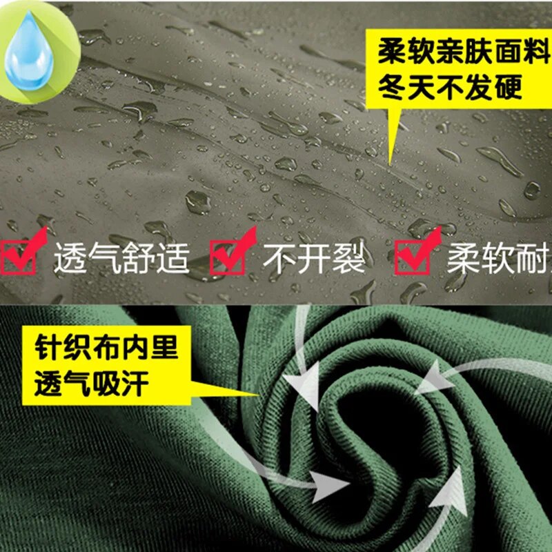 Outdoor Camping Fishing Eu38-46 PVC Pants Wear-resisting Acid Alkali Overalls Wader Shoes Bottoms Non-slip Boots Wading Trousers