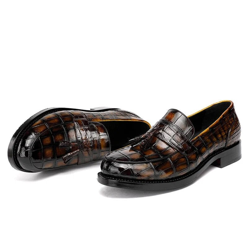 Fashion Men's Loafers Casual Shoes Luxury Brand For Men 2022 Winter Designer High Top Sneakers Genuine Leather Sapatillas Hombre