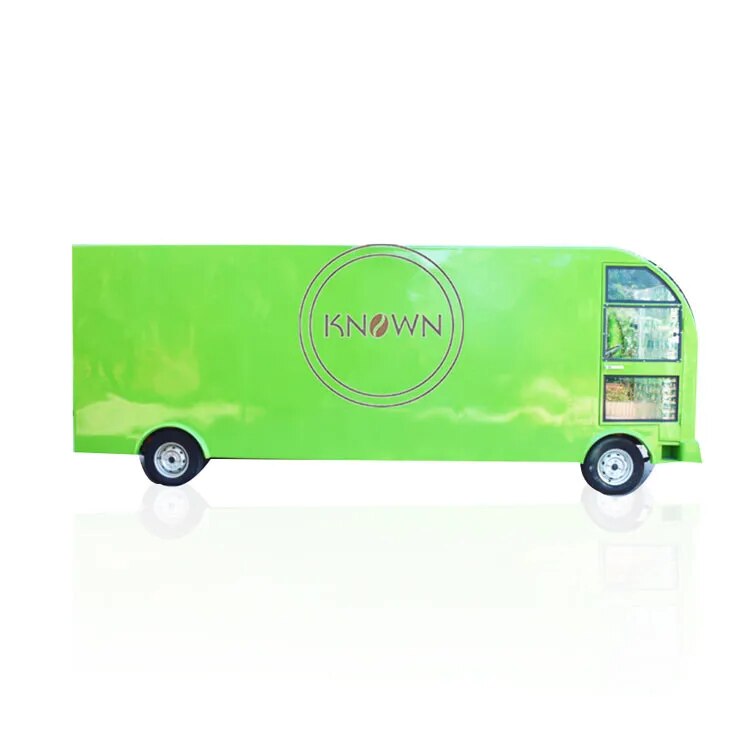 OEM New Smart Electric Street Mobile Car Fast Food Vending Carts Outdoor Coffee Cart Kiosk Hot dog Van for Sale