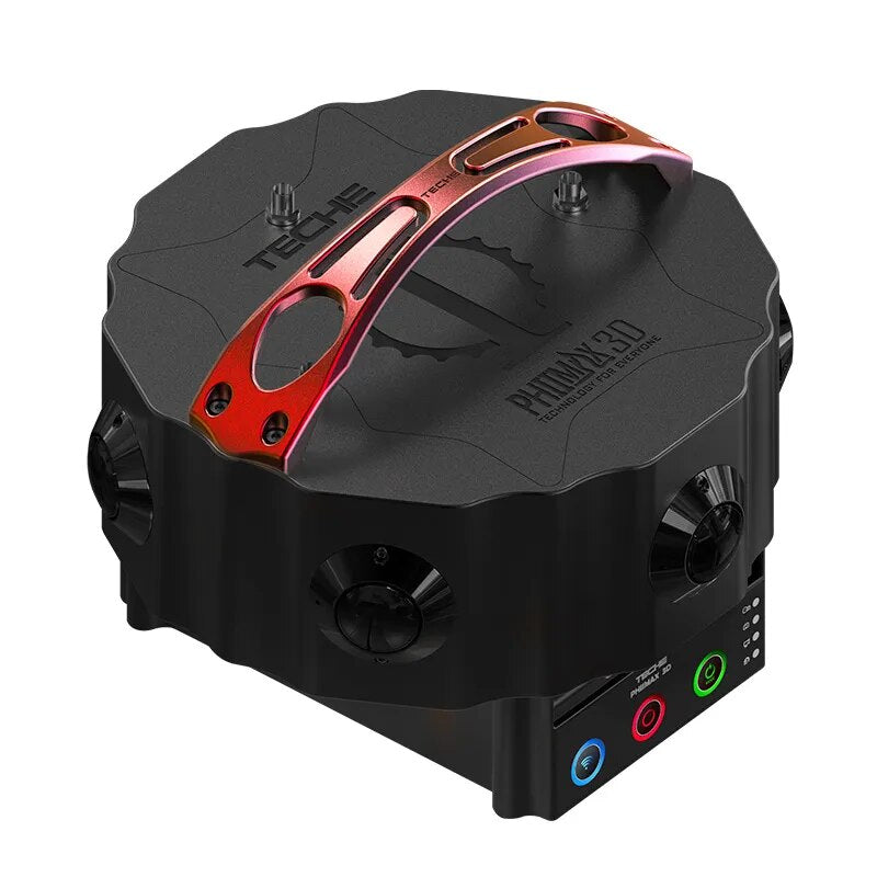 Teche Phiimax3d Panoramic Camera 720 Professional Commercial Vr Camera 360-degree Vr Live Broadcast