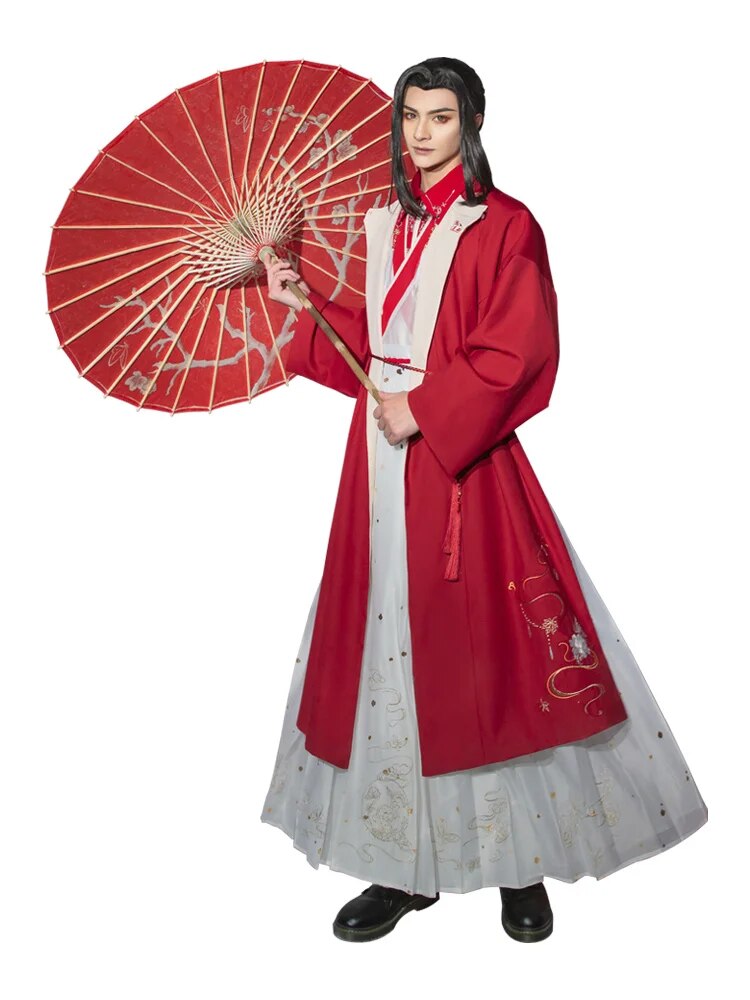 TianGuanCiFu TGCF Heaven Official’s Blessing HuaCheng  SanLang Cosplay Costume For Men And Women Chinese Traditional Cosplay
