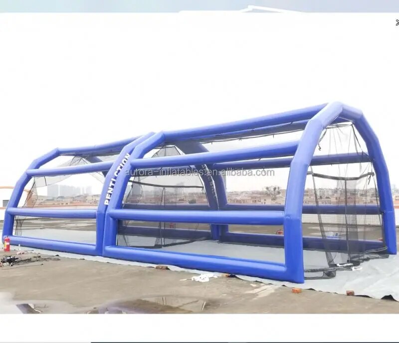 Commercial Wholesale Inflatable Baseball Batting Cage for Sports Game