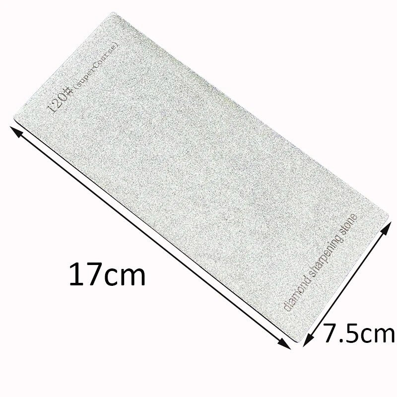 6/7Pcs Set Diamond Sharpening Stone Kitchen Whetstone Grit 80~3000# with Base Ultra-high Grinding Knife Sharpener Polishing Tool
