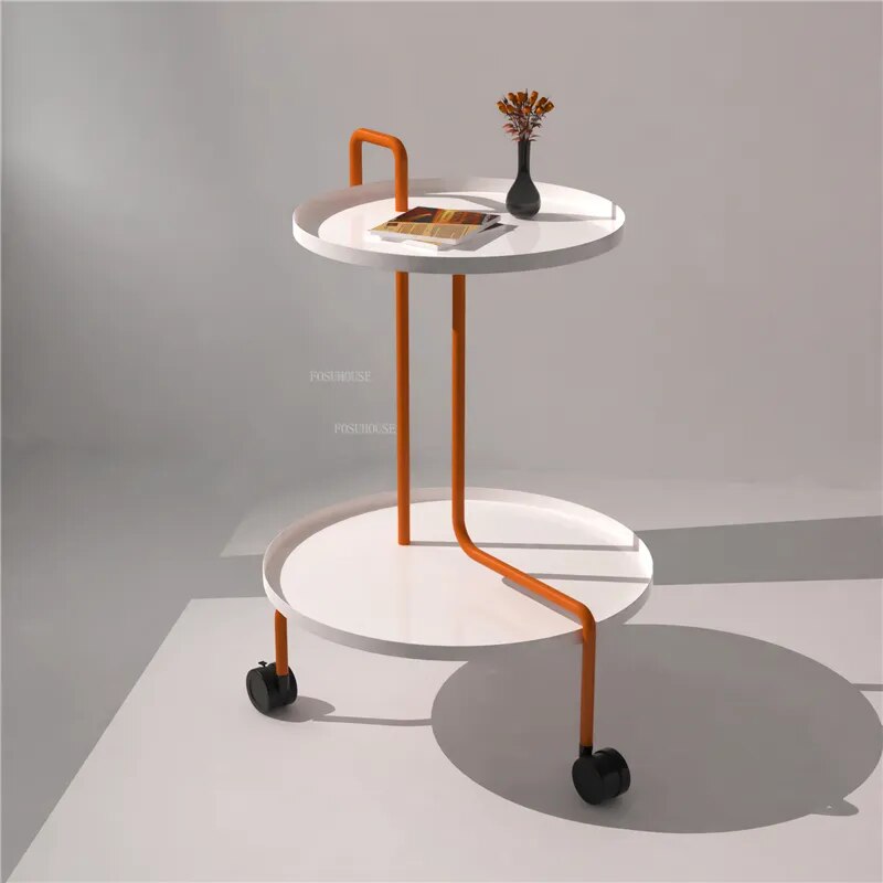 Minimalist Modern Removable Coffee Table Creative End Tables for Living Room Home Furniture Creative Sofa Side Cabinet