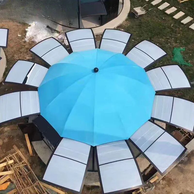 Aluminum alloy pavilion tent large villa courtyard terrace assembly house garden large sunshade