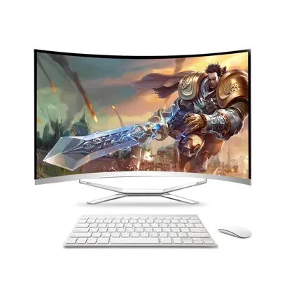OEM barebones pc 24inch RAM 8/16G core i7CPU  computer all in one pc laptops and desktops All-in-one pc