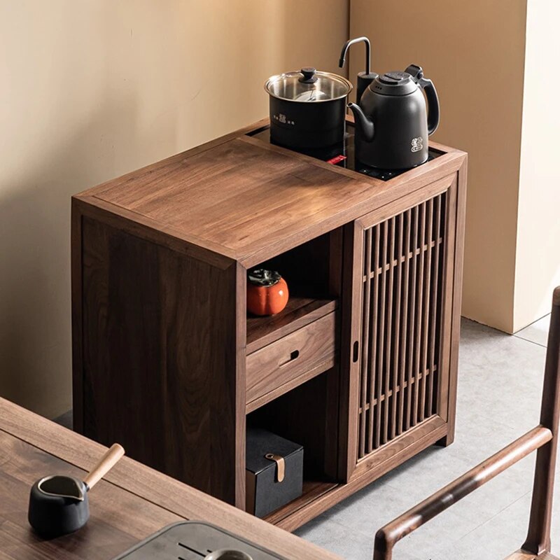Curio Kitchen Cabinet Sideboard Storage Wood Display Cupboard Kitchen Cabinet Vintage Muebles De Cocinas Modernos Furniture