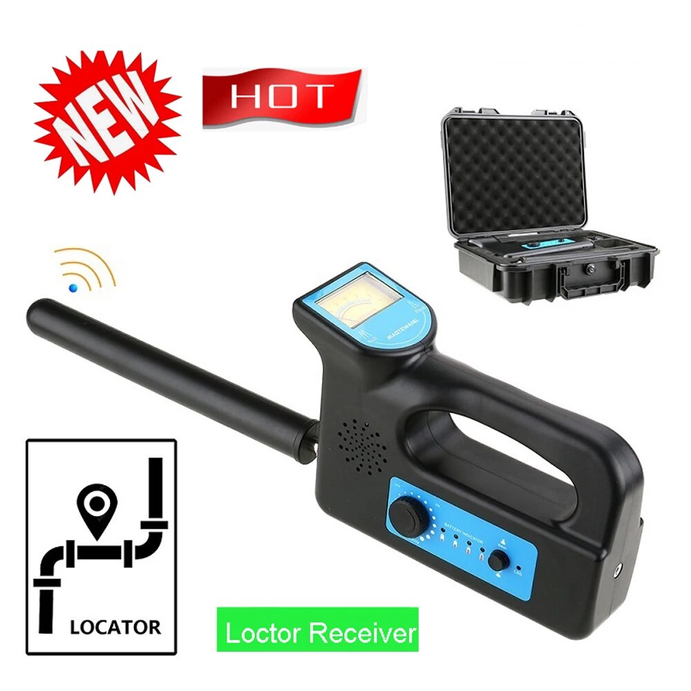 40-60 Meter 9mm Cable FHD PAL1920x1080 58mm 360 Pan Tilt Rotate Pipe Drain Sewer Duct Video Inspection Camera With 512HZ Locator