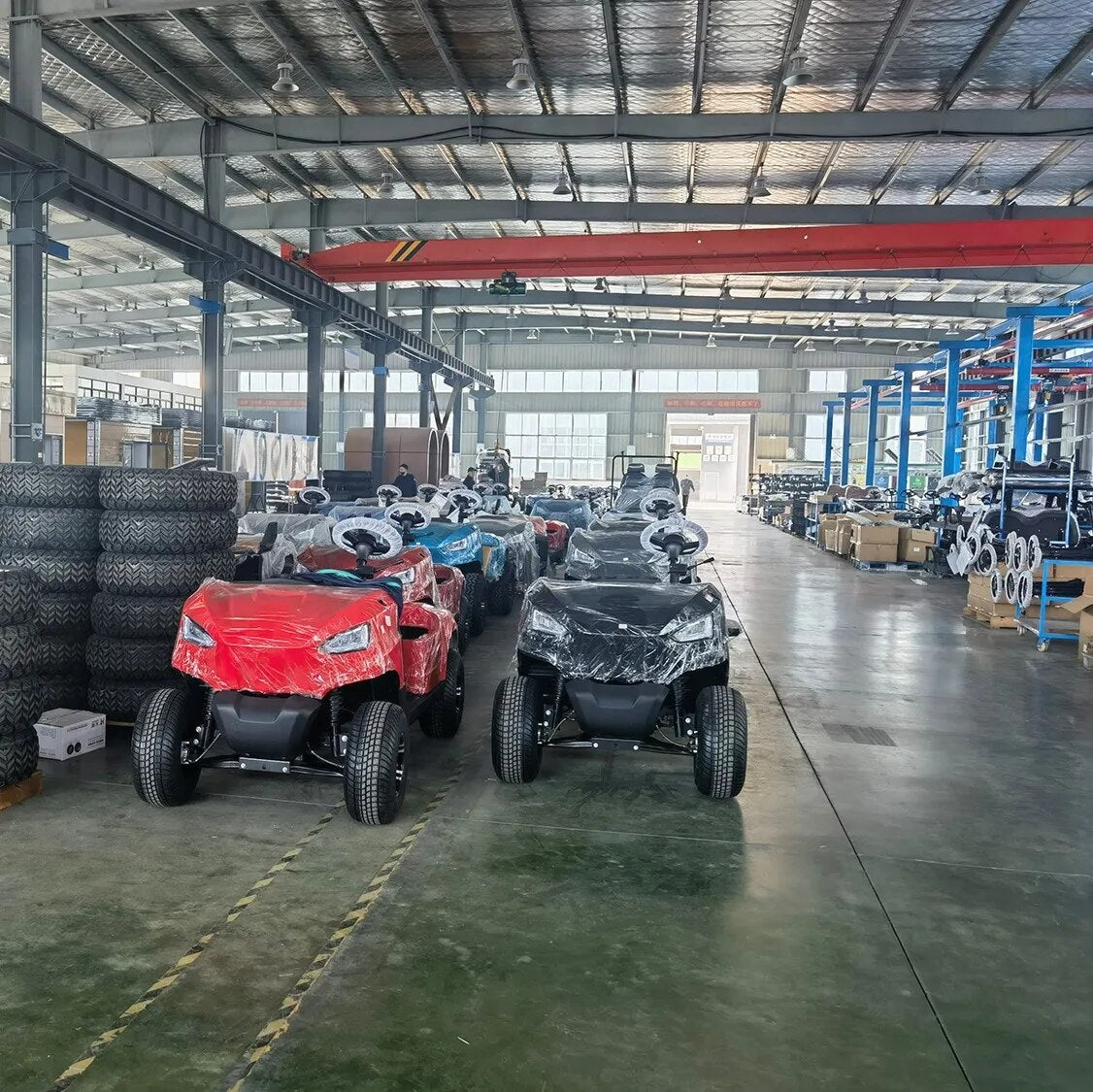 Factory Direct Sale 6 Person Seat Electric Luxury Golf Cart 48v Golf Buggy Car Malaysia/Off Road 4 Wheel Drive Classic Club Car