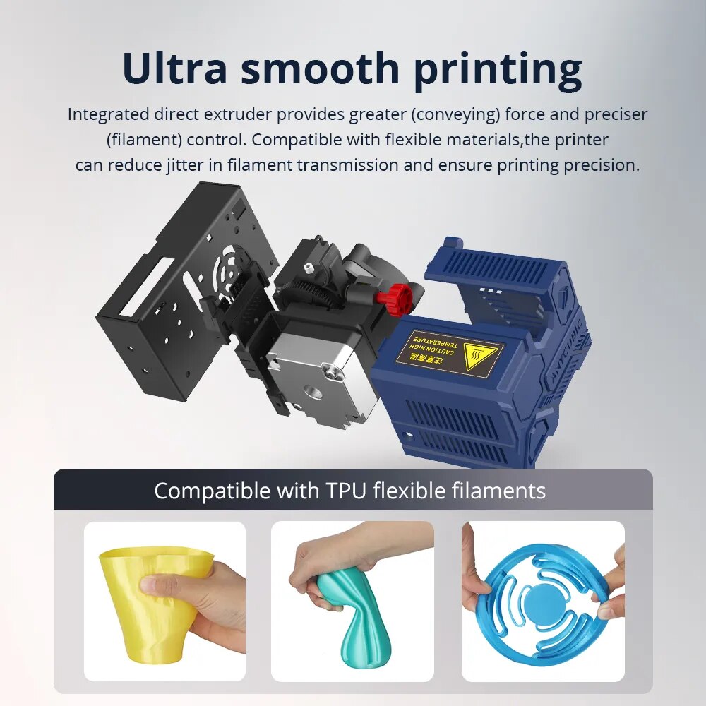 ANYCUBIC KOBRA DIY 3D Printers 220*220*250mm desktop 3d Printing Dirext Extruder 25 Points Auto-Leveling FDM 3D impressora